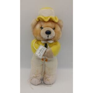 Cute Vintage World's Best Golfer Teddy Bear Plush Stuffed Animal America Wego